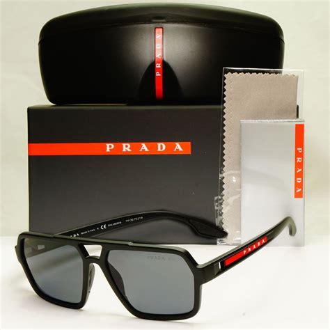 chrome prada sunglasses|prada sunglasses men's.